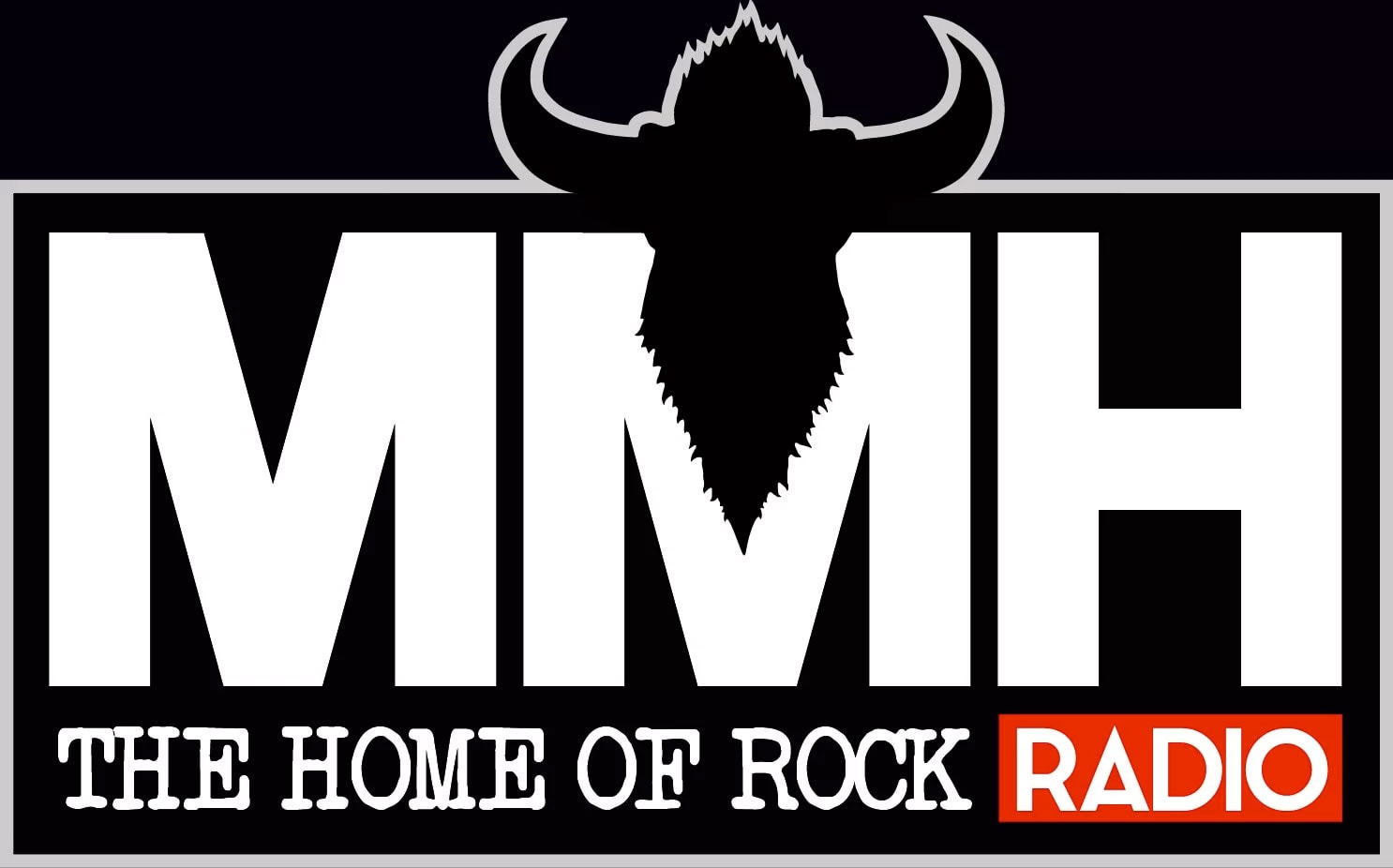 MMH The Home Of Rock Radio logo MMH The Home Of Rock Radio logo